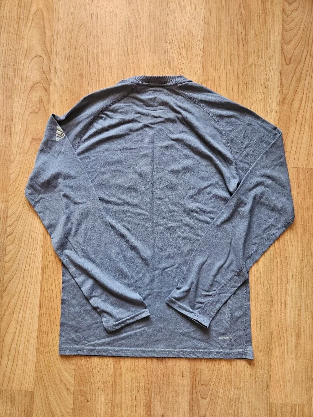 Adidas Climalie Men's Gray and Blue UCLA Club Sports long sleeve shirt - Medium - Picture 3 of 3